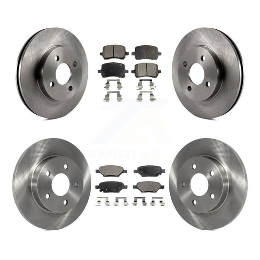 Disc Rotors and Ceramic Brake Pads Kit-K8T-105903