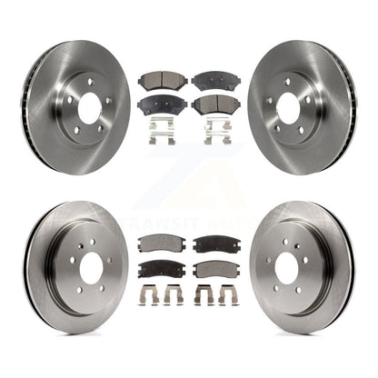 Disc Rotors and Ceramic Brake Pads Kit-K8T-105905