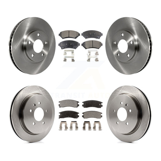 Disc Rotors and Ceramic Brake Pads Kit-K8T-105905