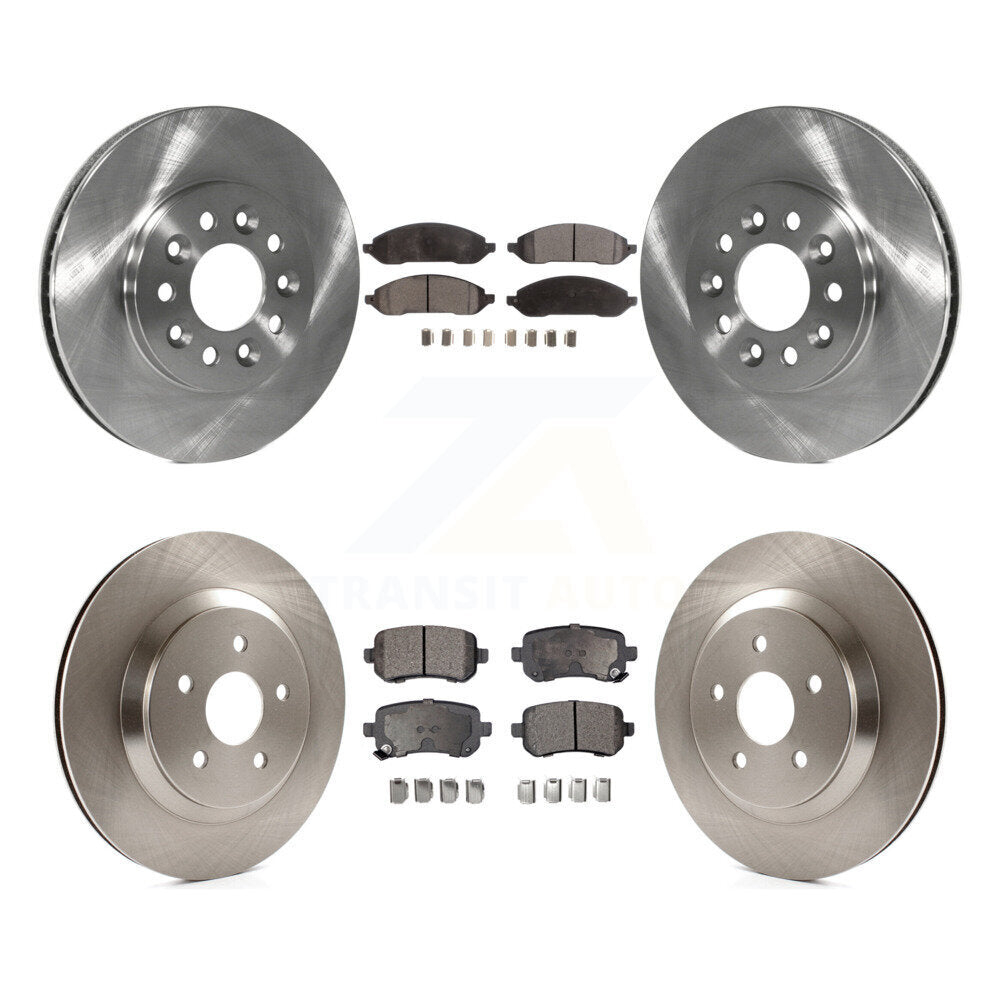 Disc Rotors and Ceramic Brake Pads Kit-K8T-105906