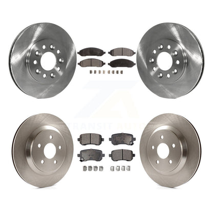 Disc Rotors and Ceramic Brake Pads Kit-K8T-105906