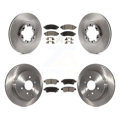 Disc Rotors and Ceramic Brake Pads Kit-K8T-105907