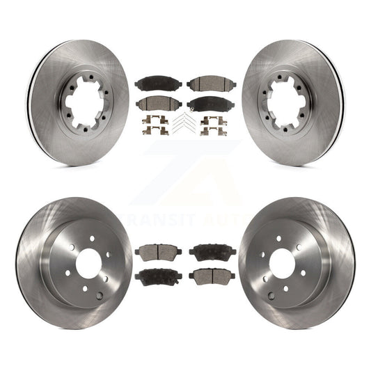 Disc Rotors and Ceramic Brake Pads Kit-K8T-105907