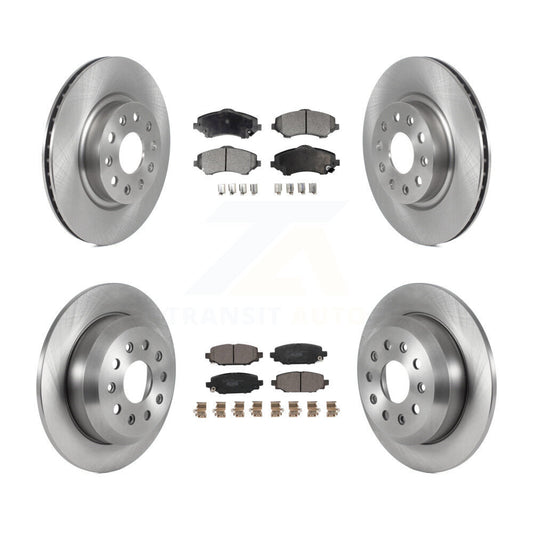Disc Rotors and Ceramic Brake Pads Kit-K8T-105908