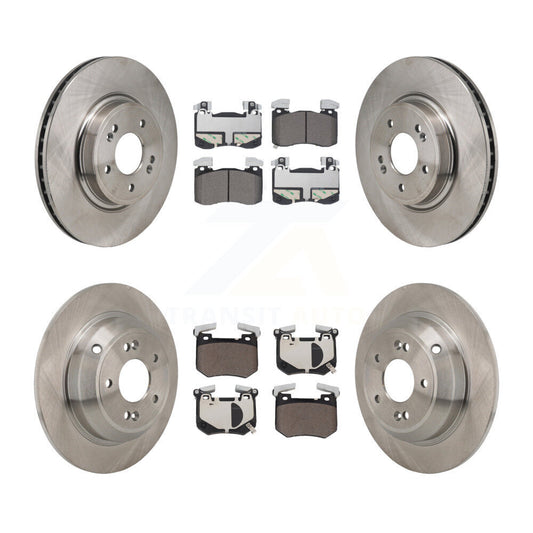 Disc Rotors and Ceramic Brake Pads Kit-K8T-105911