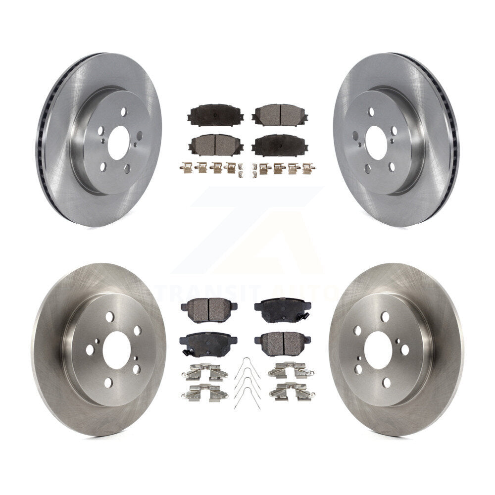 Disc Rotors and Ceramic Brake Pads Kit-K8T-105912