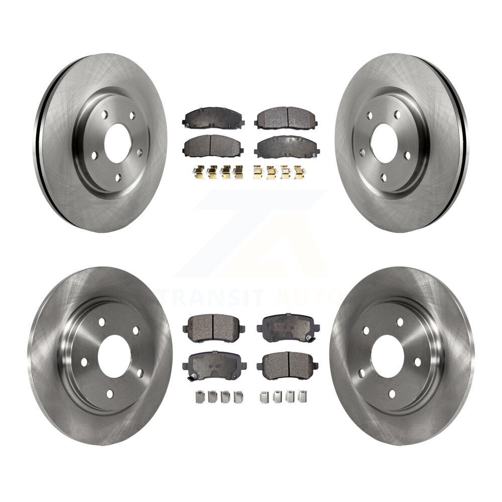 Disc Rotors and Ceramic Brake Pads Kit-K8T-105913
