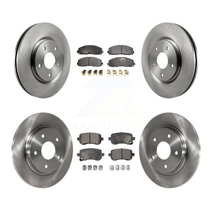 Disc Rotors and Ceramic Brake Pads Kit-K8T-105913