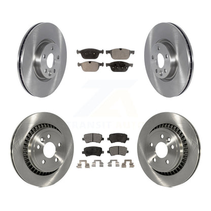 Disc Rotors and Ceramic Brake Pads Kit-K8T-105915