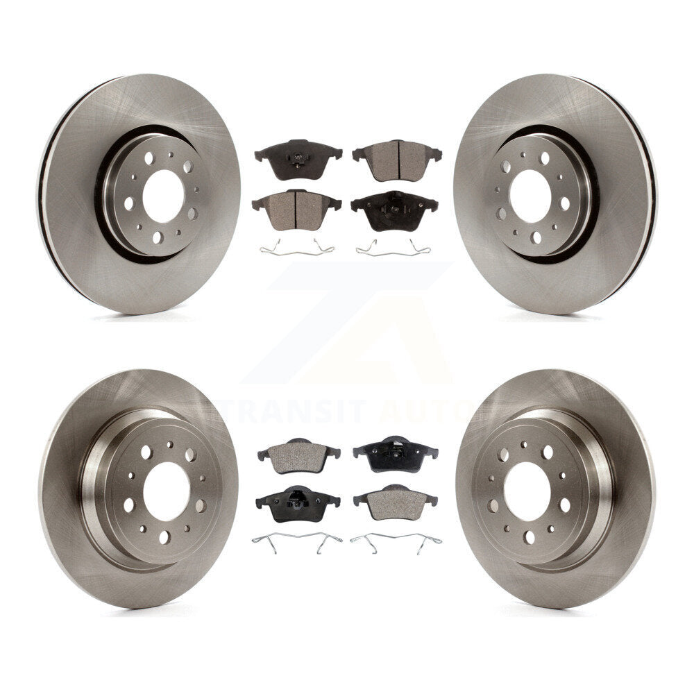 Disc Rotors and Ceramic Brake Pads Kit-K8T-105917