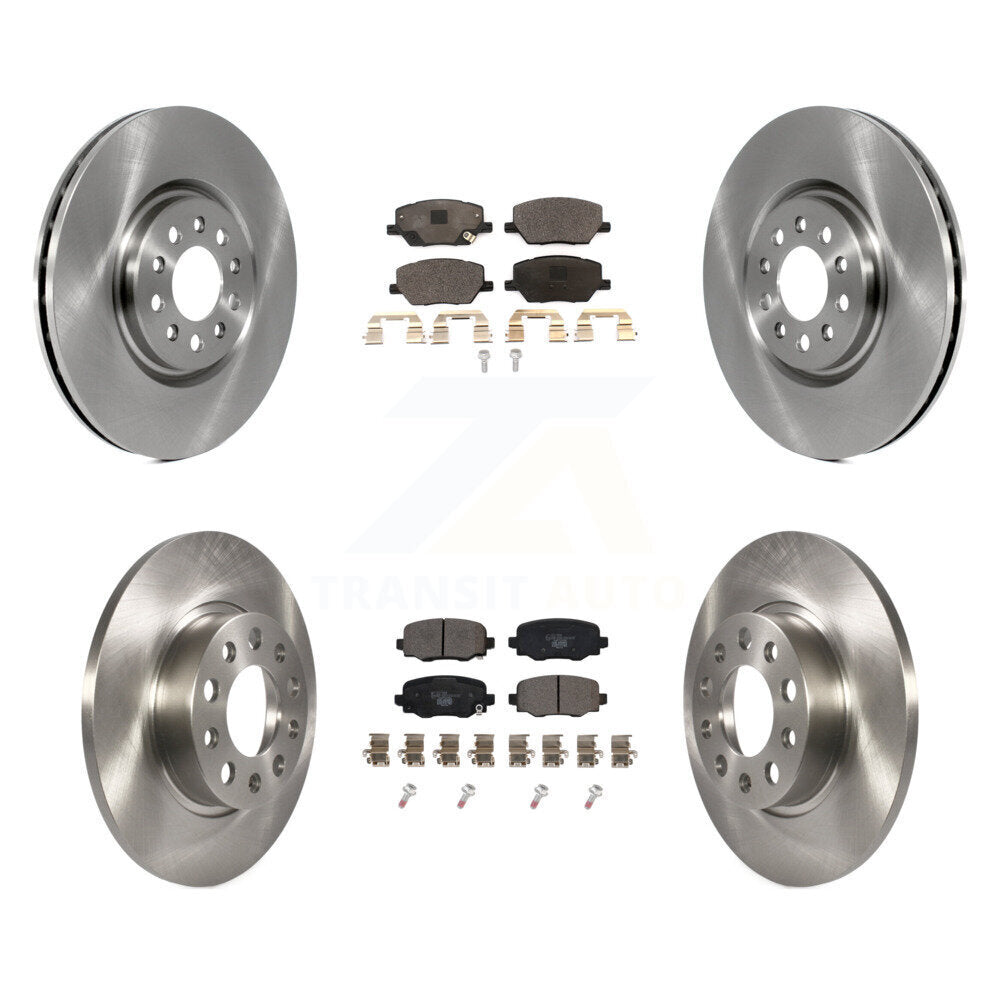 Disc Rotors and Ceramic Brake Pads Kit-K8T-105921