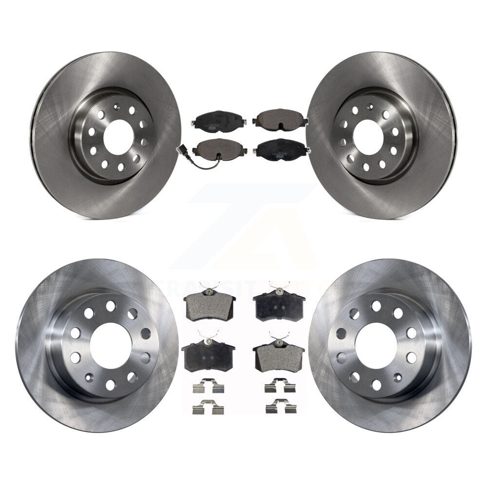 Disc Rotors and Ceramic Brake Pads Kit-K8T-105923