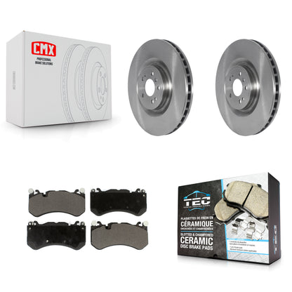 Disc Rotors and Ceramic Brake Pads Kit-K8T-105924