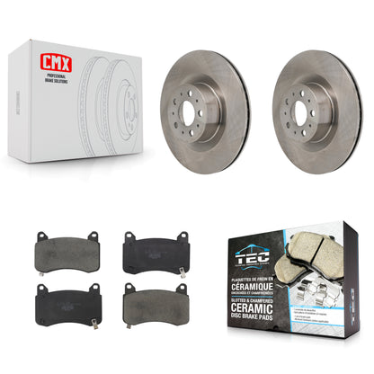 Disc Rotors and Ceramic Brake Pads Kit-K8T-105927
