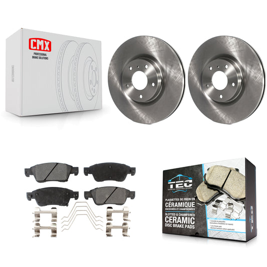 Disc Rotors and Ceramic Brake Pads Kit-K8T-105938