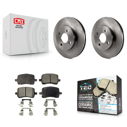 Disc Rotors and Ceramic Brake Pads Kit-K8T-105939
