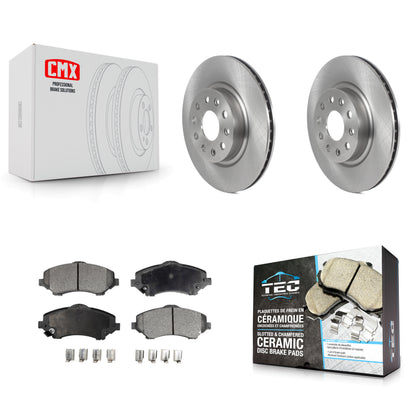 Disc Rotors and Ceramic Brake Pads Kit-K8T-105942