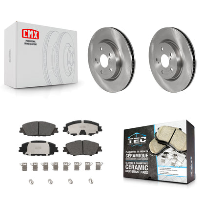 Disc Rotors and Ceramic Brake Pads Kit-K8T-105943