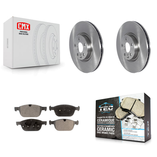 Disc Rotors and Ceramic Brake Pads Kit-K8T-105945