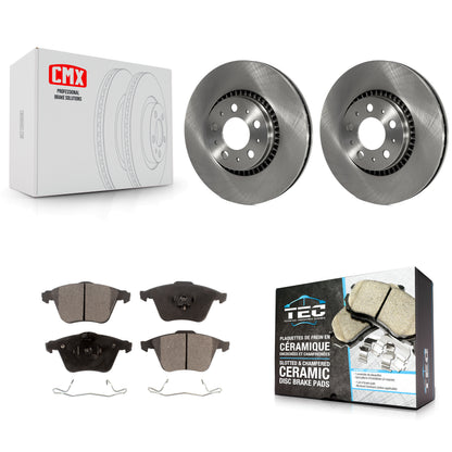 Disc Rotors and Ceramic Brake Pads Kit-K8T-105946