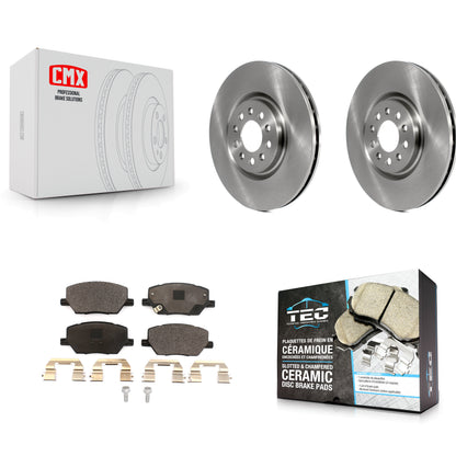 Disc Rotors and Ceramic Brake Pads Kit-K8T-105948
