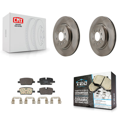 Disc Rotors and Ceramic Brake Pads Kit-K8T-105949