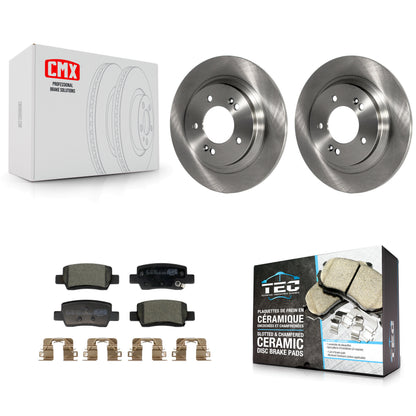 Disc Rotors and Ceramic Brake Pads Kit-K8T-105951