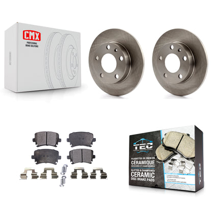 Disc Rotors and Ceramic Brake Pads Kit-K8T-105952