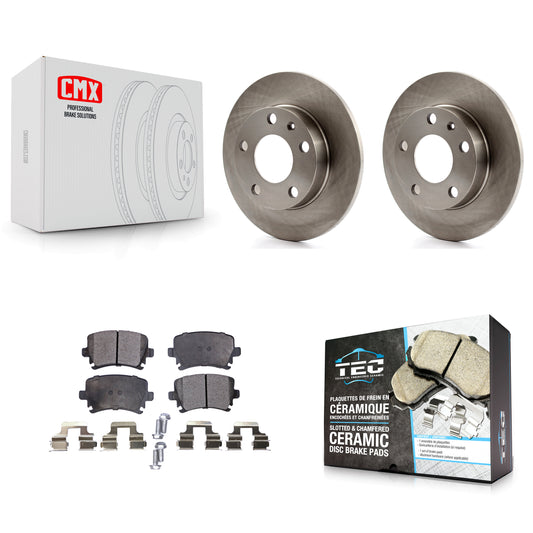 Disc Rotors and Ceramic Brake Pads Kit-K8T-105952
