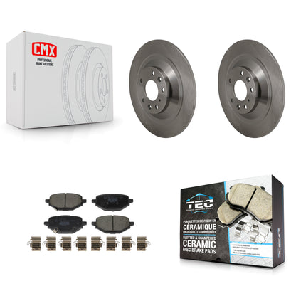 Disc Rotors and Ceramic Brake Pads Kit-K8T-105955