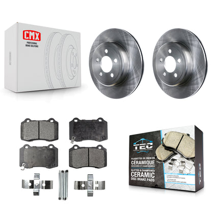 Disc Rotors and Ceramic Brake Pads Kit-K8T-105956