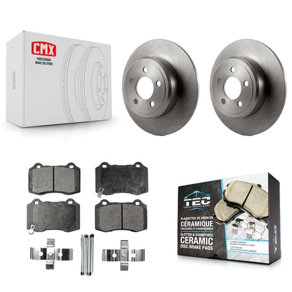 Disc Rotors and Ceramic Brake Pads Kit-K8T-105957