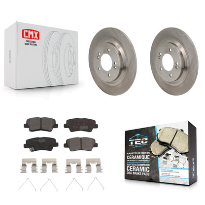 Disc Rotors and Ceramic Brake Pads Kit-K8T-105958