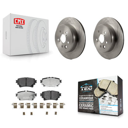 Disc Rotors and Ceramic Brake Pads Kit-K8T-105960