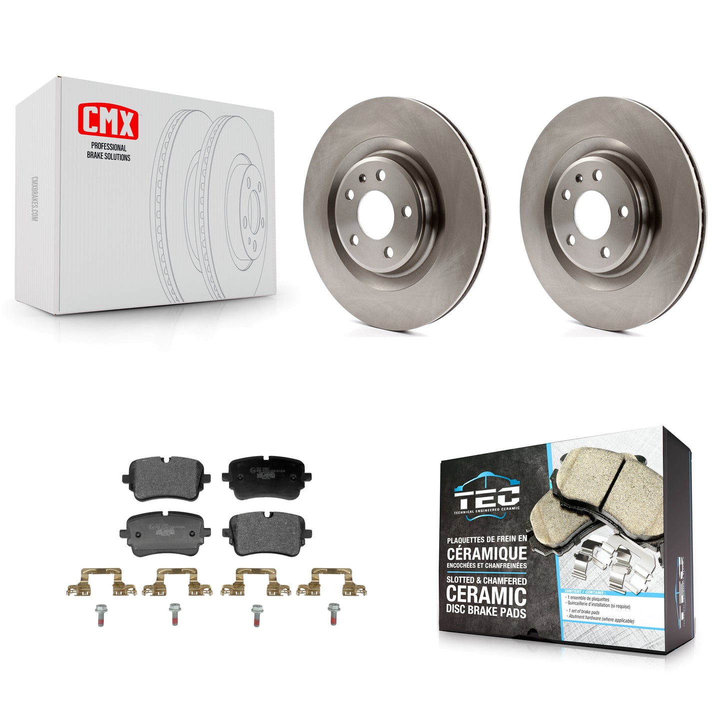 Disc Rotors and Ceramic Brake Pads Kit-K8T-105961 Kit.bestparts.ca