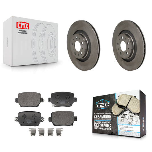 Disc Rotors and Ceramic Brake Pads Kit-K8T-105963