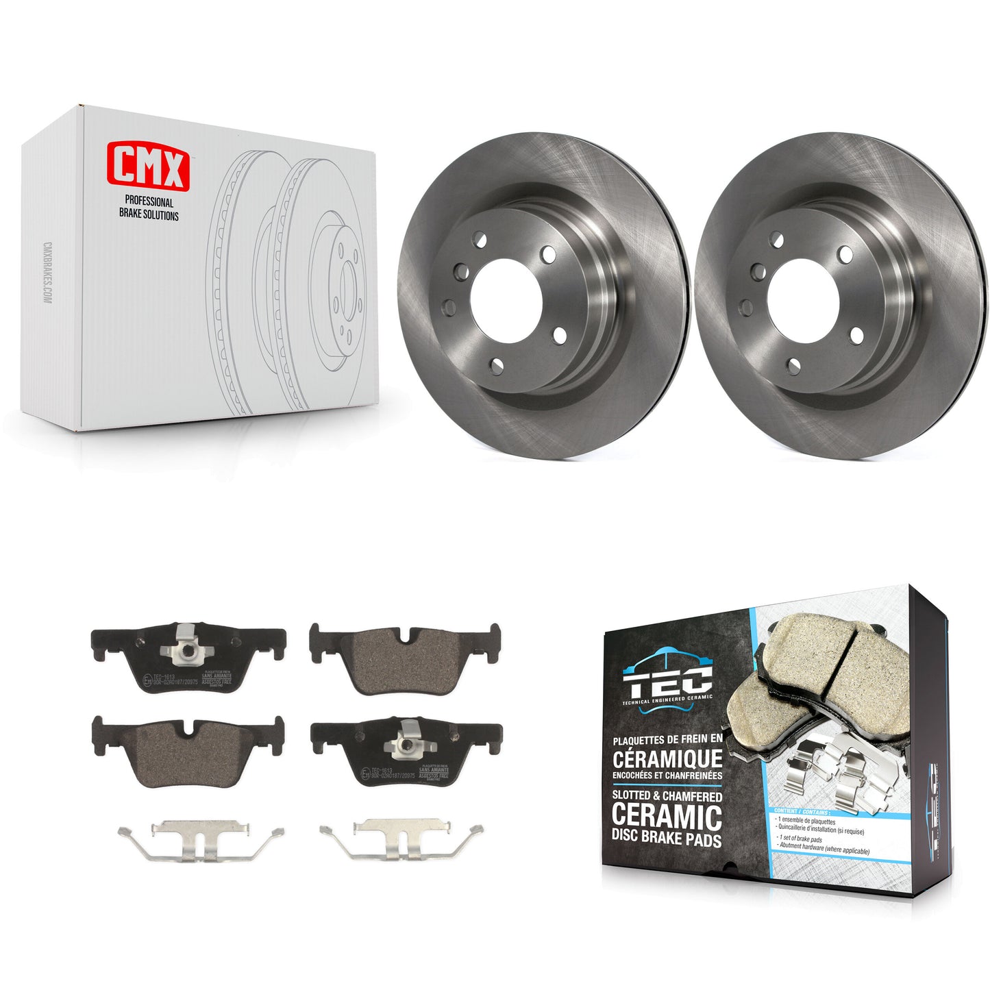 Disc Rotors and Ceramic Brake Pads Kit-K8T-105965 Kit.bestparts.ca