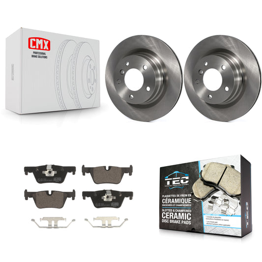 Disc Rotors and Ceramic Brake Pads Kit-K8T-105965