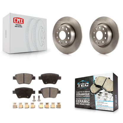 Disc Rotors and Ceramic Brake Pads Kit-K8T-105968