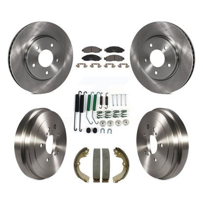 Disc Rotors and Ceramic Brake Pads Kit-K8T-105973