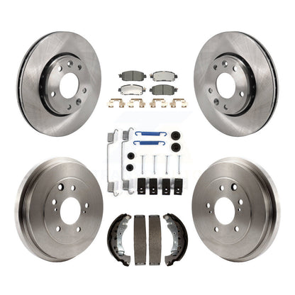 Disc Rotors and Ceramic Brake Pads Kit-K8T-105974