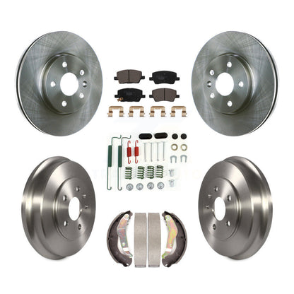 Disc Rotors and Ceramic Brake Pads Kit-K8T-105975