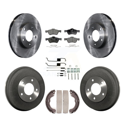 Disc Rotors and Ceramic Brake Pads Kit-K8T-105976
