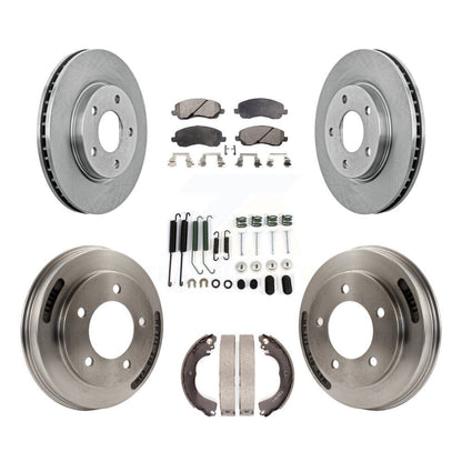 Disc Rotors and Ceramic Brake Pads Kit-K8T-105977