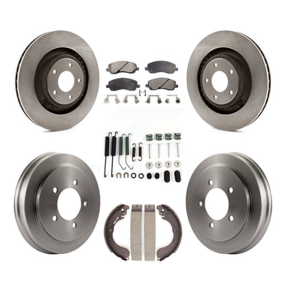 Disc Rotors and Ceramic Brake Pads Kit-K8T-105979