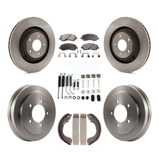 Disc Rotors and Ceramic Brake Pads Kit-K8T-105979