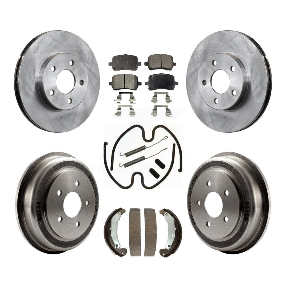 Disc Rotors and Ceramic Brake Pads Kit-K8T-105981 Kit.bestparts.ca