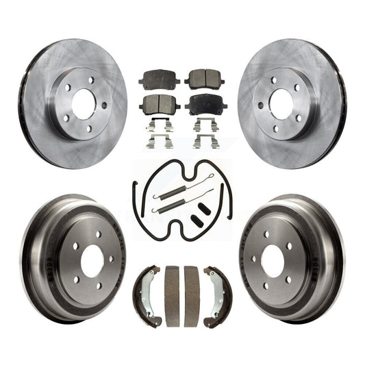 Disc Rotors and Ceramic Brake Pads Kit-K8T-105981