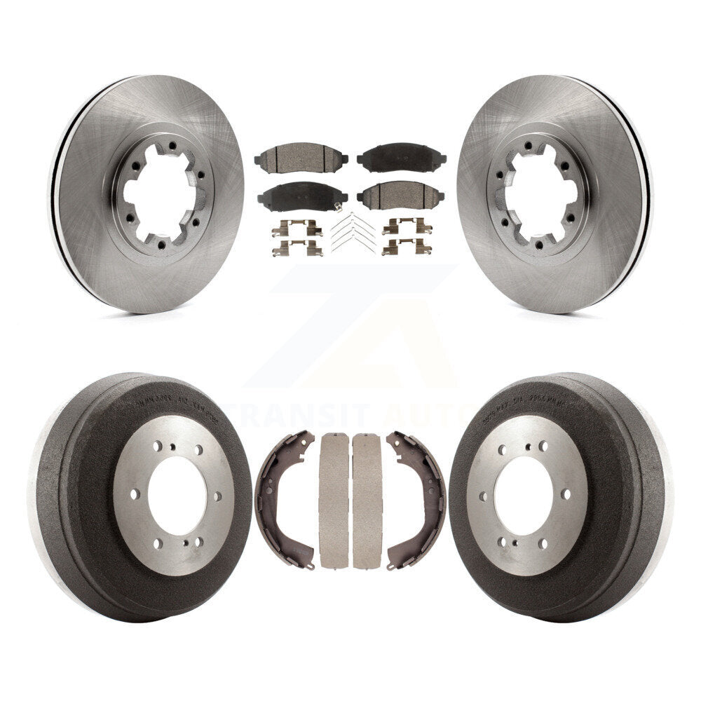 Disc Rotors and Ceramic Brake Pads Kit-K8T-105982