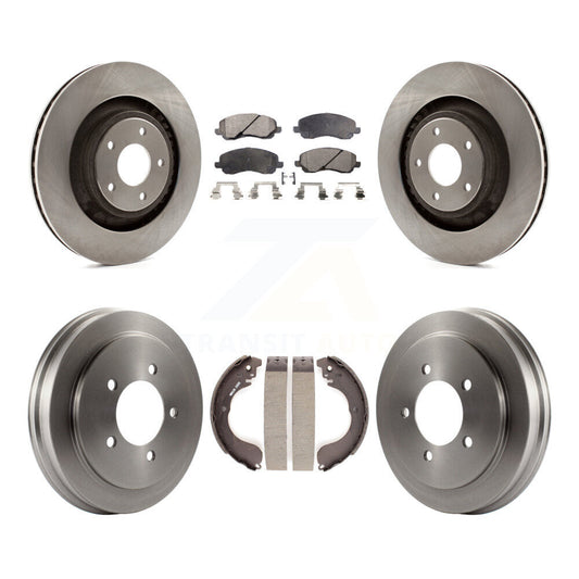 Disc Rotors and Ceramic Brake Pads Kit-K8T-105985